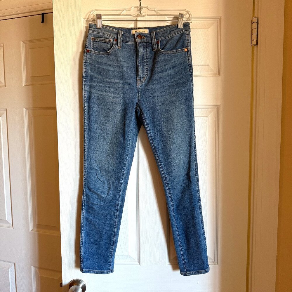 Madewell, 10" High-Rise Skinny Crop, Jeans, size 25